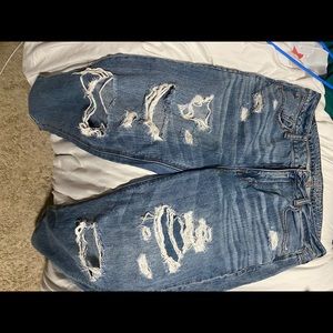 American eagle hi rise boyfriend jeans